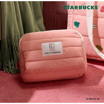 韓國Starbucks x Miffy大容量化妝袋/收納袋